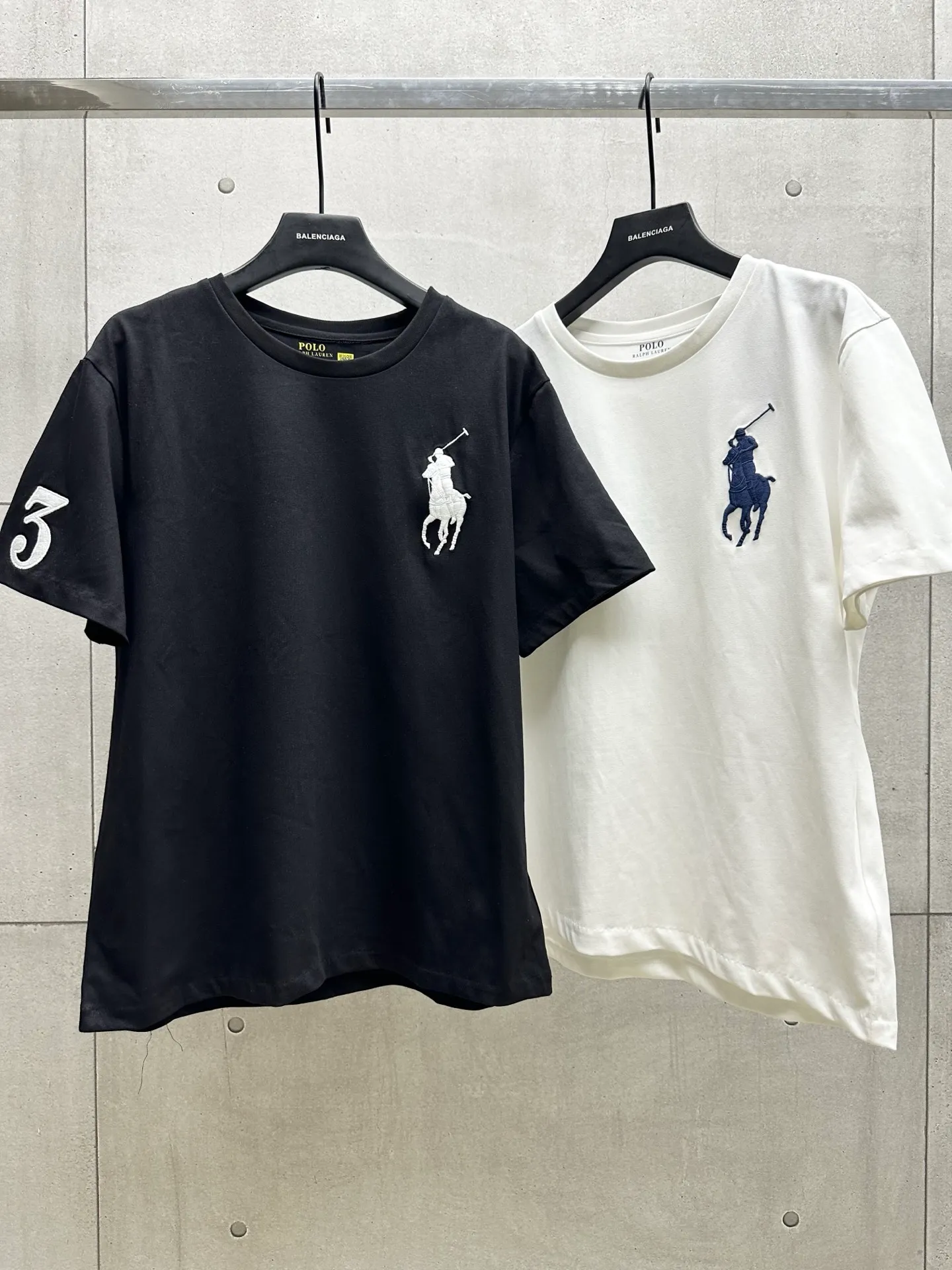 P150 #011 Ralph lauren Ralph Lauren series uses 260G high-definition fabrics, Behringer 1000-needle embroidery restores ZP, complete three-label accessories, color: white, black, size: S M L XL